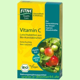 Vitamin C Lutschtabletten aus Acerolakirschen (Fitne)