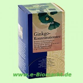 Ginkgo - Konzentrationstee (Sonnentor)