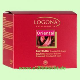 Oriental Body Butter Granatapfel & Sesam (Logona)