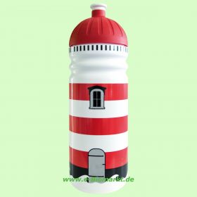 Trinkflasche ISYbe 1000 ml, Blumen, transparent/lila (ISYbe)