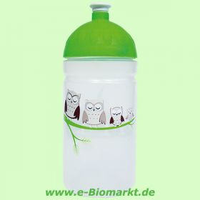 Trinkflasche ISYbe 500 ml, Marienk�fer, gr�ntransparent/gr�n (IS