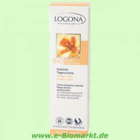 Get�nte Tagescreme beige-gold mattierend Bio-Minze & Bio-Zaubern