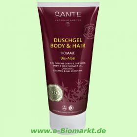Homme Duschgel Body & Hair Bio-Aloe (Sante)