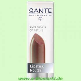 Lipstick No.19, Bronze Shimmer (Sante)