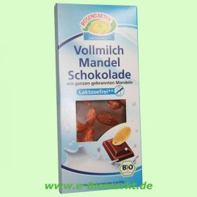 Vollmilch Mandel Schokolade Laktosefrei (Rosengarten)
