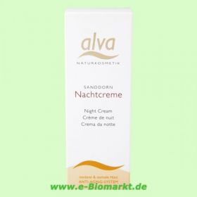 Sanddorn Nachtcreme (Alva)