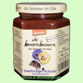 Zwetschge-Schoko Fruchtaufstrich (die beerenbauern)