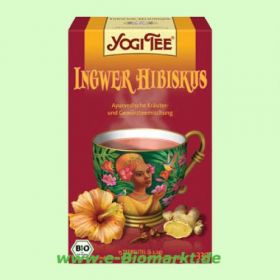 Yogi Tee Ingwer Hibiskus (Golden Temple)