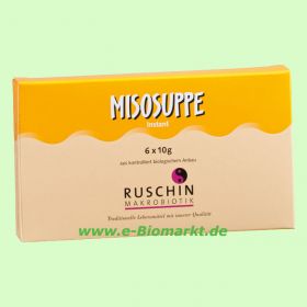 Misosuppe instant (Ruschin Makrobiotik)