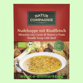 Nudelsuppe mit Rindfleisch (Natur Compagnie)