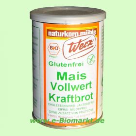 Mais-Vollwert-Kraftbrot, glutenfrei (Werz)