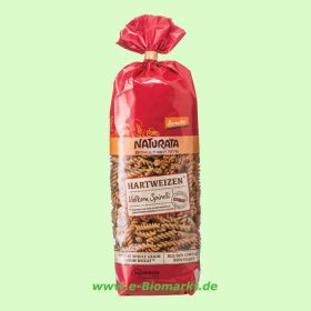 Hartweizen-Vollkorn Spirelli (Naturata)