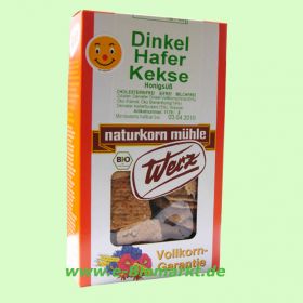 Dinkel-Vollkorn-Hafer-Honig-Kekse (Werz)