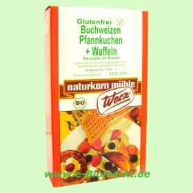 Buchweizen-Vollkorn-Pfannkuchen & Waffeln, glutenfrei (Werz)