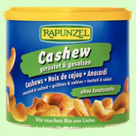 Cashews ger�stet, gesalzen in der Dose (Rapunzel)