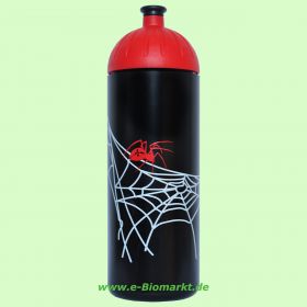 Trinkflasche ISYbe 700 ml, Kleckse, gr�ntransparent/gr�n (ISYbe)