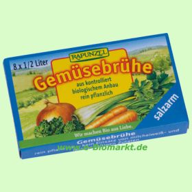 Gem�se-Br�hw�rfel salzarm (Rapunzel)
