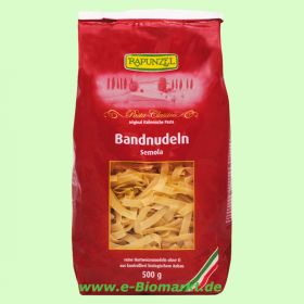 Bandnudeln Semola (Rapunzel)