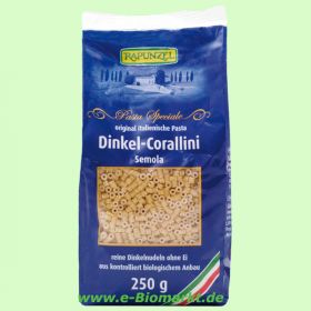 Dinkel-Corallini Semola (Rapunzel)