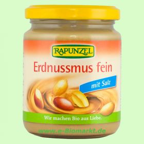 Erdnussmus fein mit Salz (Rapunzel)