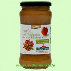 Rhabarber-Apfelp�ree - demeter (Coteaux Nantais)