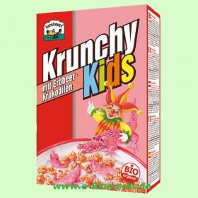 Krunchy Kids mit Erdbeer-Krokodilen (Barnhouse)