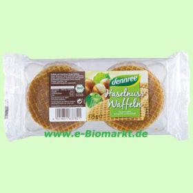 Haselnuss Waffeln (Dennree)