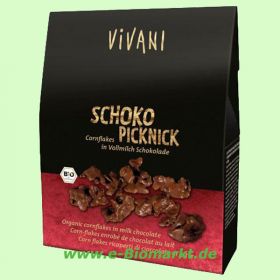 Schoko Picknick, Cornflakes in Vollmilch-Schokolade (Vivani)