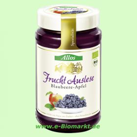 Fruchtauslese Blaubeere-Apfel mit echter Bourbon Vanille (Allos)