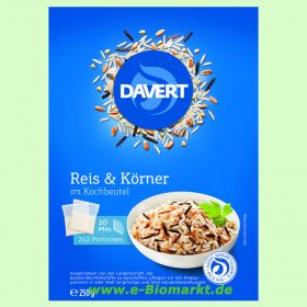 Reis-Korn Vielfalt, im Kochbeutel (Davert)