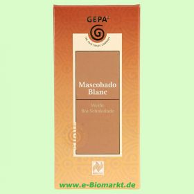 Mascobado Blanc Schokolade (Gepa)