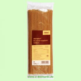 Dinkel-Vollkorn-Spaghetti ohne Ei (Alb-Natur)