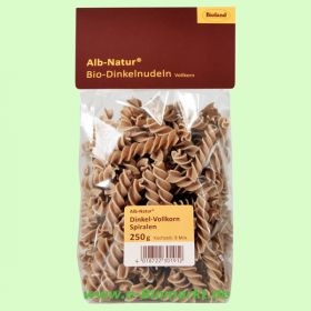 Dinkel-Vollkorn-Spiralen ohne Ei (Alb-Natur)