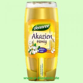 Akazienhonig in der Spenderflasche (dennree)