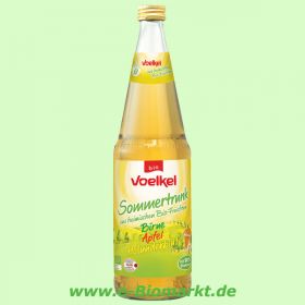 Sommertrunk Rhabarber - Erdbeer (Voelkel)
