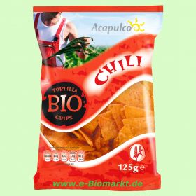 gerollte Tortilla Chips mit Chili (Acapulco)