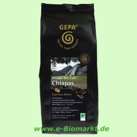 Espressorarit�t Mexico Caf� Chiapas, ganze Bohne (Gepa)