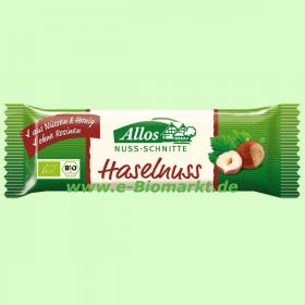 Nuss-Schnitte Haselnuss (Allos)