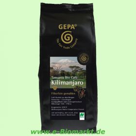 Kaffeerarit�t Tansania Caf� Kilimanjaro, gemahlen (Gepa)