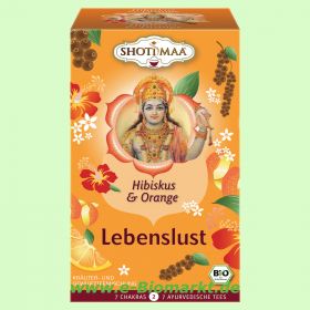 LEBENSLUST - Hibiskus Orange (Shoti Maa)