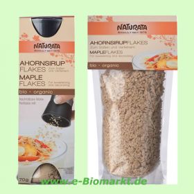 Ahornsirup-Flakes (Naturata)
