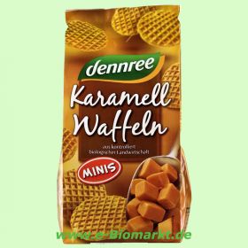 Mini - Karamellwaffeln (Dennree)
