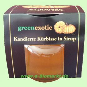 Kandierte K�rbisse in Sirup (greenexotic)