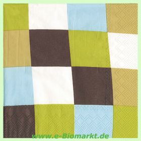 Serviette Motiv Quadrate (Venceremos)