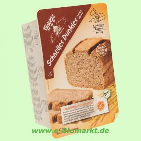 Brotback-& Mischbox Dunkles glutenfrei (Bauckhof)