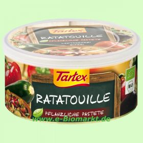 Ratatouille - pflanzliche Pastete (Tartex)
