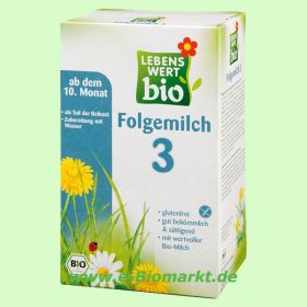 Folgemilch 3 (Lebenswert bio)