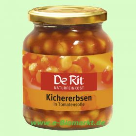 Kichererbsen in Tomatenso�e (De Rit)