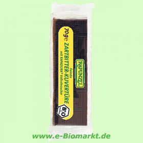 Zartbitter Kuvert�re Riegel HIH (Rapunzel)