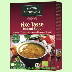 Fixe Tasse Asia Gem�sesuppe (Natur Compagnie)